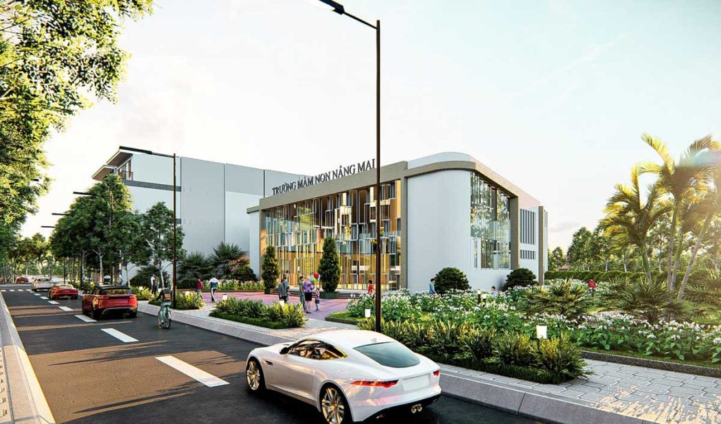 Dubai Bình Phước Truong mam non nang mai Khu dan cu Dubai City Binh Phuoc - Dubai Bình Phước