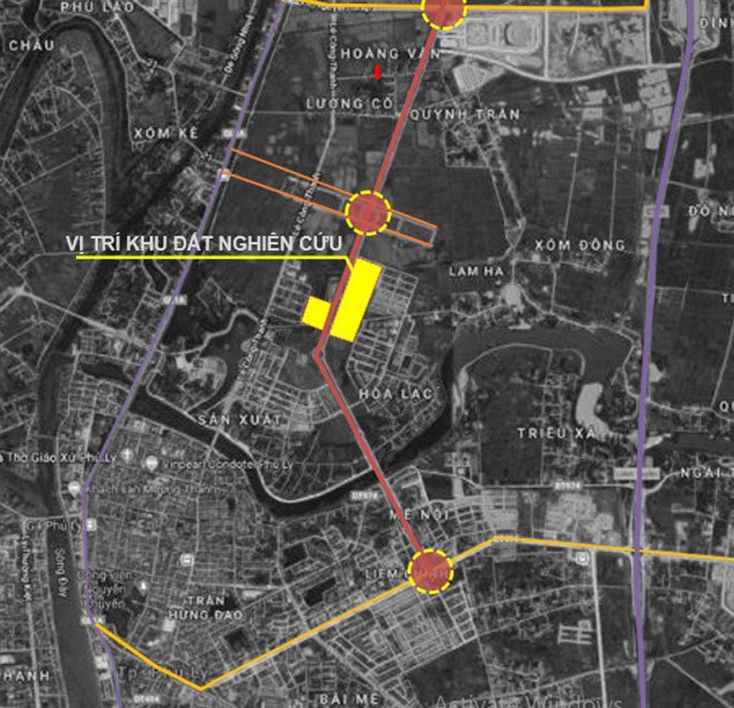 DIC Lantana City Hà Nam Vi tri DIC Lantana City Ha Nam - DIC Lantana City Hà Nam