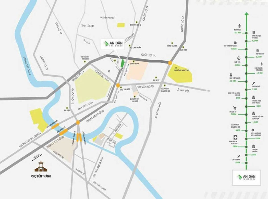 An Dân Residence Vi tri Du an An Dan Residence - An Dân Residence