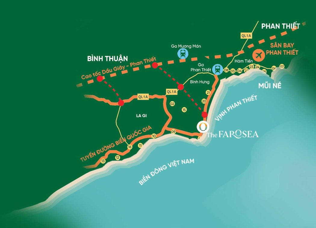 THE FAROSEA PHAN THIẾT vi tri du an can ho the farosea - THE FAROSEA PHAN THIẾT