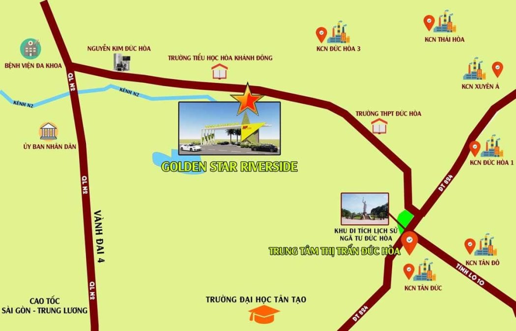 vi-tri-du-an-golden-star-riverside vi tri du an golden star riverside - GOLDEN STAR RIVERSIDE ĐỨC HÒA LONG AN