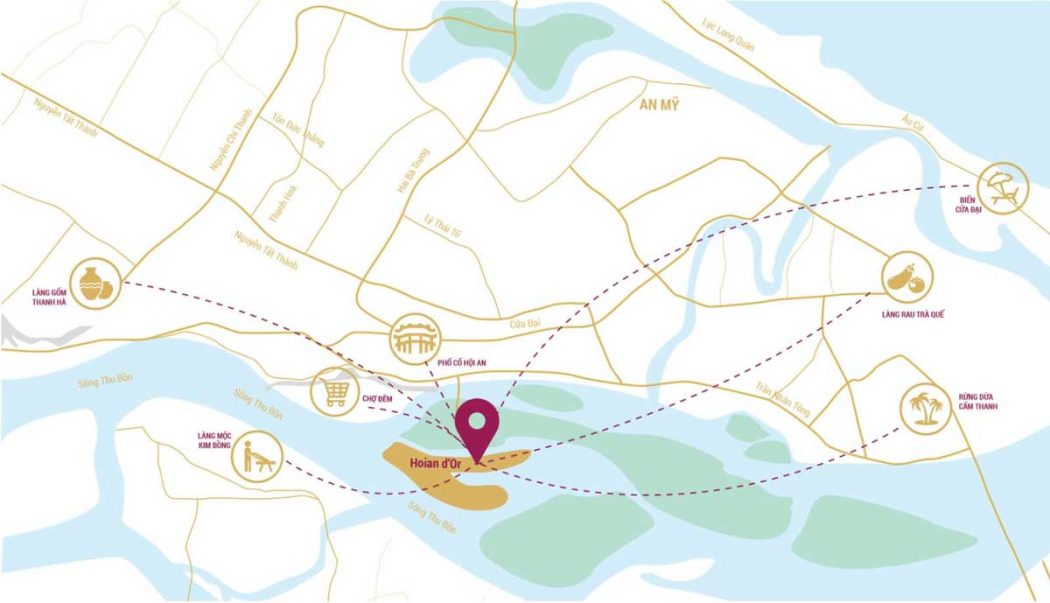 Hội An D'or vi tri du an hoi an dor - Hội An D'or