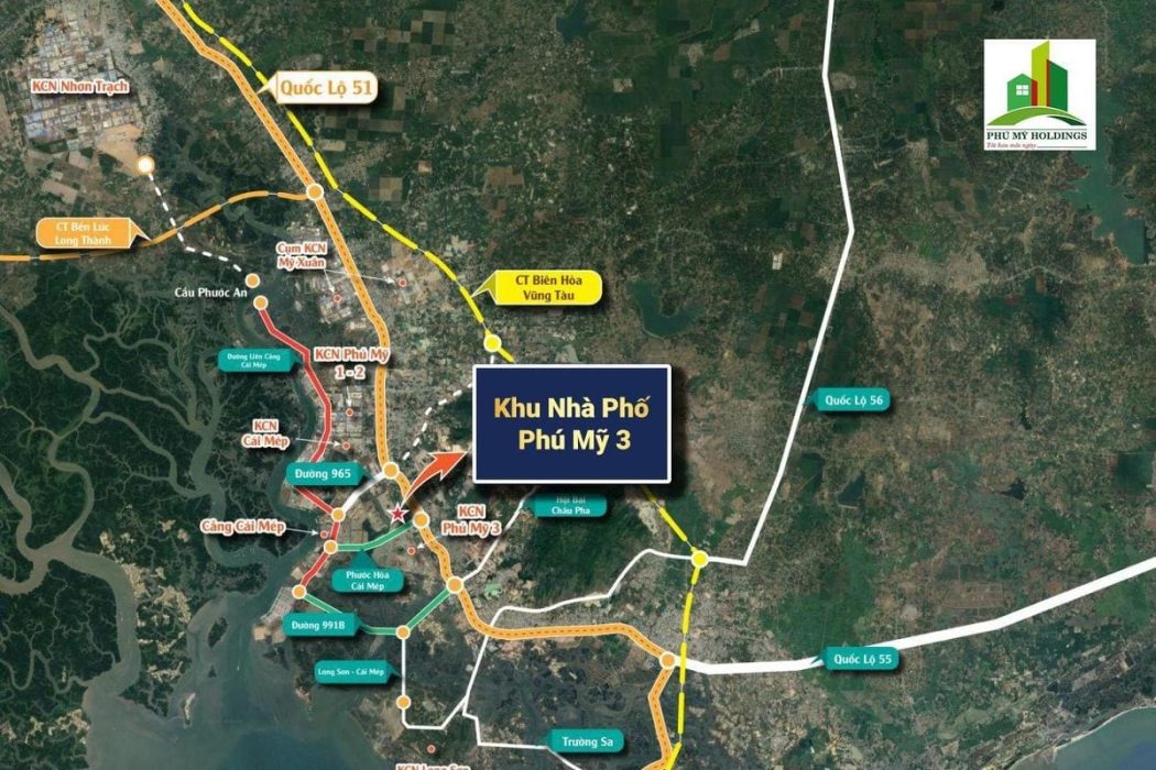 vi tri map pho chuyen gia phu my 3 - ĐẤT NỀN NHÀ PHỐ CHUYÊN GIA PHÚ MỸ 3