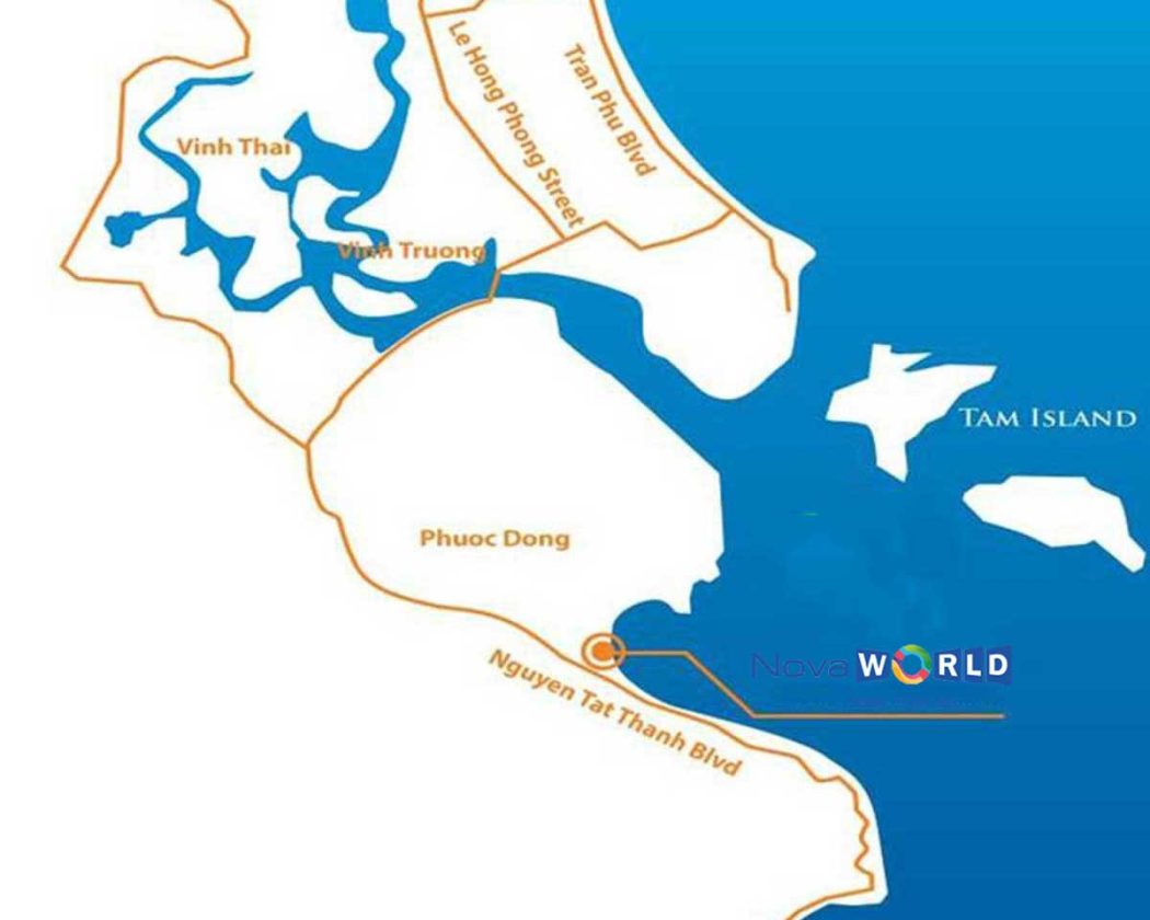 NovaWorld Nha Trang Diamond Bay Vi tri Novaworld Nha Trang Diamond Bay - NovaWorld Nha Trang Diamond Bay