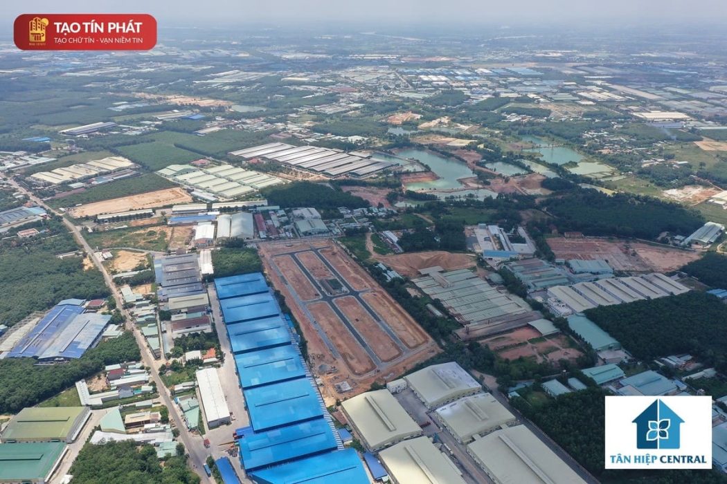 vi tri tan hiep central - DỰ ÁN TÂN HIỆP CENTRAL BÌNH DƯƠNG