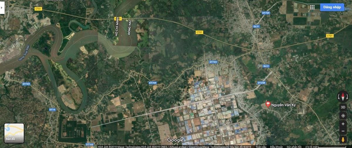 Vị trí trục đường Nguyễn Văn Ký