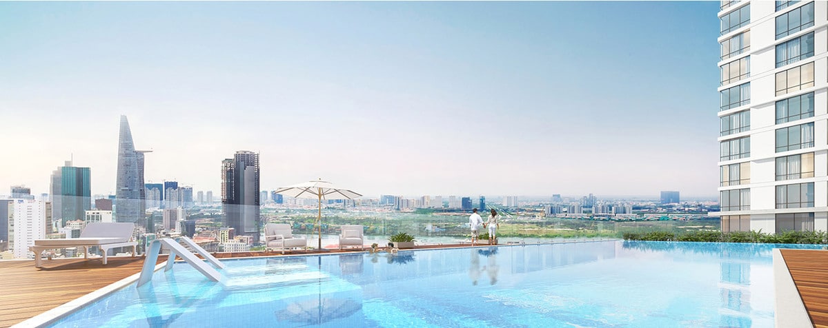 view ho boi millennium - DỰ ÁN CĂN HỘ MILLENNIUM BẾN VÂN ĐỒN QUẬN 4