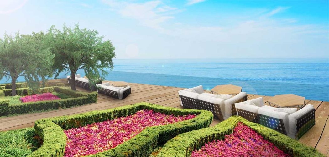 THE MARIS VŨNG TÀU Vuon tren khong Babylon Sky Garden Terrace cafe - THE MARIS VŨNG TÀU